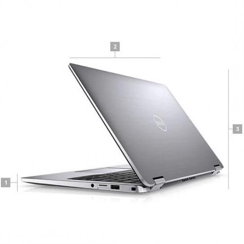 Dell Latitude 9000 9410 14" Touchscreen Convertible 2 In 1 Notebook   1920 X 1280   Intel Core I5 10th Gen I5 10310U Quad Core (4 Core) 1.70 GHz   16 GB Total RAM   256 GB SSD   Anodized Titan Gray Alternate-Image6/500