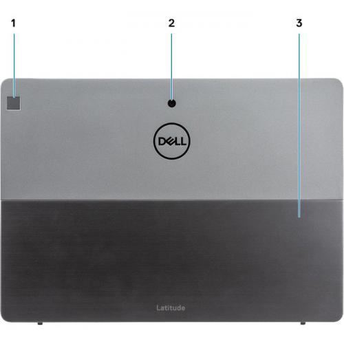 Dell Latitude 7000 7210 Tablet   12.3" WUXGA   8 GB   256 GB SSD   Windows 10 Pro 64 Bit   Titan Gray   TAA Compliant Alternate-Image6/500