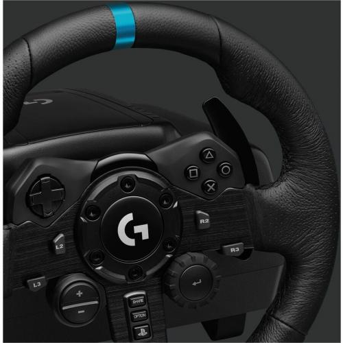Logitech G923 Gaming Pedal/Steering Wheel Alternate-Image6/500
