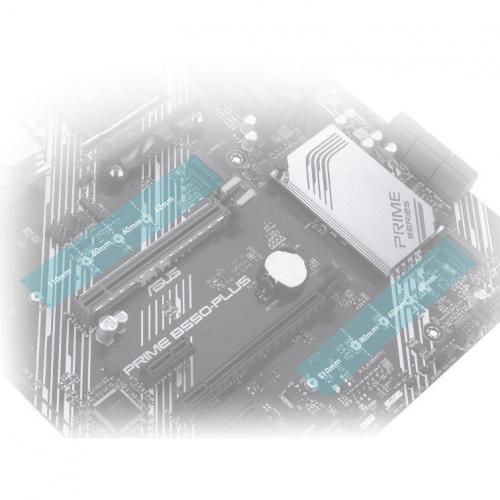 Asus Prime B550 PLUS Desktop Motherboard   AMD B550 Chipset   Socket AM4   ATX Alternate-Image6/500
