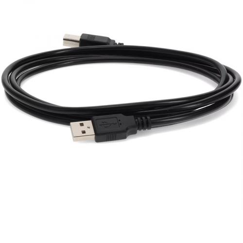 30ft (9m) USB A 2.0 Male To USB B 2.0 Male Black Printer Extension Cable Alternate-Image6/500