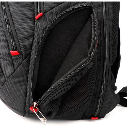 Swissdigital Design Anti Bacterial Black And Red Backpack Travel Kit J14 41 Alternate-Image6/500