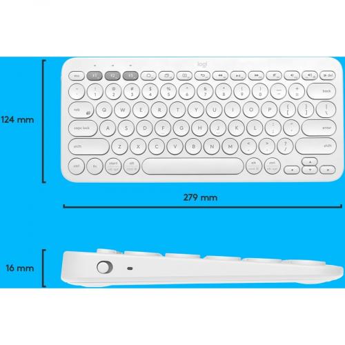 Logitech K380 Multi Device Bluetooth Keyboard Alternate-Image6/500