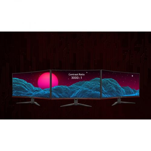 AOC C32G2E 32" Class Full HD Curved Screen Gaming LCD Monitor   16:9   Red, Black Alternate-Image6/500