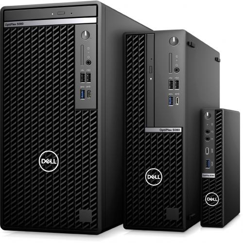 Dell OptiPlex 5000 5080 Desktop Computer   Intel Core I7 10th Gen I7 10700 Octa Core (8 Core) 2.90 GHz   8 GB RAM DDR4 SDRAM   1 TB HDD   Small Form Factor Alternate-Image6/500