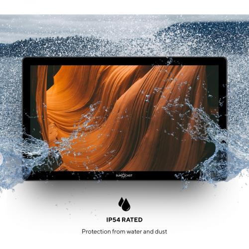DuraPro 43" Outdoor Partial Shade 4K UHD LED TV   4K 3840 X 126  UHD Resolution   Includes Waterproof Remote   With Compatible Wall Mount   LED Backlight   8ms Response Time Alternate-Image6/500
