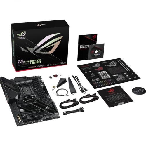 Asus ROG Crosshair VIII Dark Hero Desktop Motherboard - AMD X570