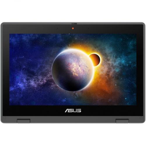 Asus BR1100F BR1100FKA 502YT LTE 11.6" Touchscreen Rugged Convertible 2 In 1 Notebook   HD   1366 X 768   Intel Celeron N4500 Dual Core (2 Core) 1.10 GHz   4 GB Total RAM   64 GB Flash Memory   Star Gray Alternate-Image6/500