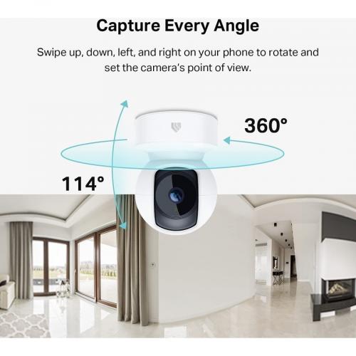 TP Link Kasa Spot KC410S   2K Security Camera For Baby Monitor Pan Tilt, 4MP HD Indoor Camera With Motion Detection Alternate-Image6/500