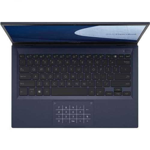 Asus ExpertBook B1 B1400 B1400CEA XH74 14" Rugged Notebook   Full HD   1920 X 1080   Intel Core I7 11th Gen I7 1165G7 Quad Core (4 Core) 2.80 GHz   16 GB Total RAM   512 GB SSD   Star Black Alternate-Image6/500