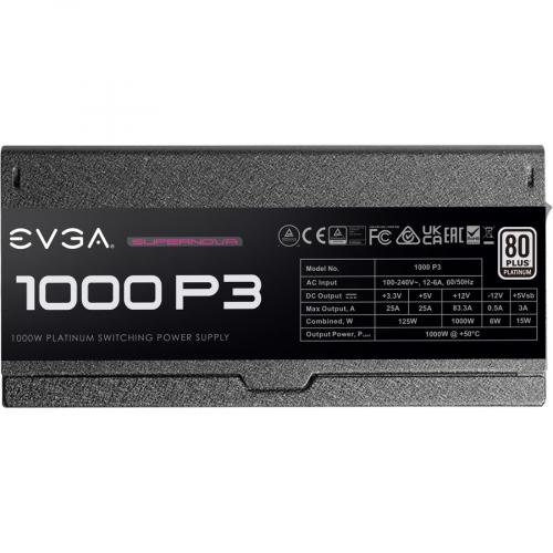 EVGA SuperNOVA P3 1000W Power Supply Alternate-Image6/500