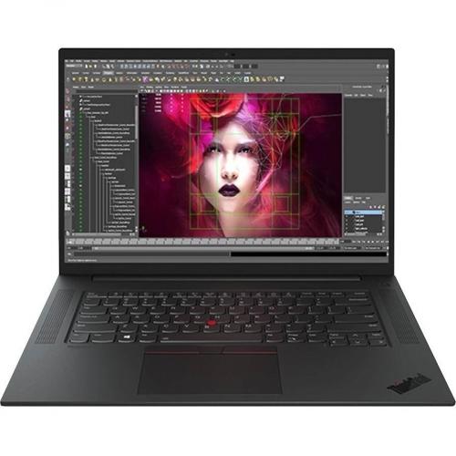 Lenovo ThinkPad P1 Gen 4 20Y4S2NC00 16" Mobile Workstation   WQXGA   2560 X 1600   Intel Core I9 11th Gen I9 11950H Octa Core (8 Core) 2.60 GHz   32 GB Total RAM   1 TB SSD   Black Alternate-Image6/500