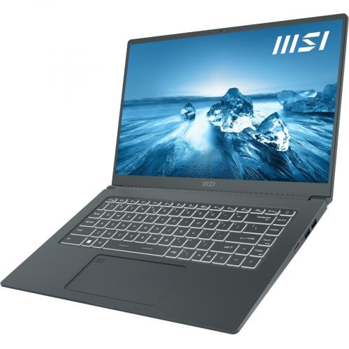 MSI Prestige 15 15.6" FHD Thin And Light Notebook Intel Core I7 1260P 16GB RAM 512GB SSD RTX 3050Ti Windows 11 Pro Alternate-Image6/500