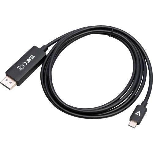 V7 USB C Male To DisplayPort 1.4 Male 32.4 Gbps 8K/4K UHD Alternate-Image6/500
