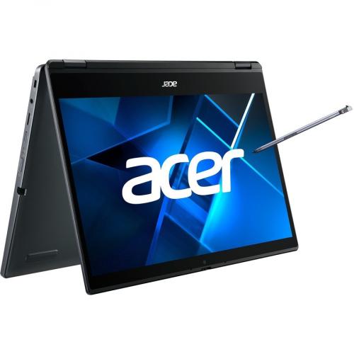 Acer TravelMate Spin P4 P414RN 51 TMP414RN 51 52YE 14" Touchscreen Convertible 2 In 1 Notebook   Full HD   1920 X 1080   Intel Core I5 11th Gen I5 1135G7 Quad Core (4 Core) 2.40 GHz   16 GB Total RAM   512 GB SSD   Slate Blue Alternate-Image6/500