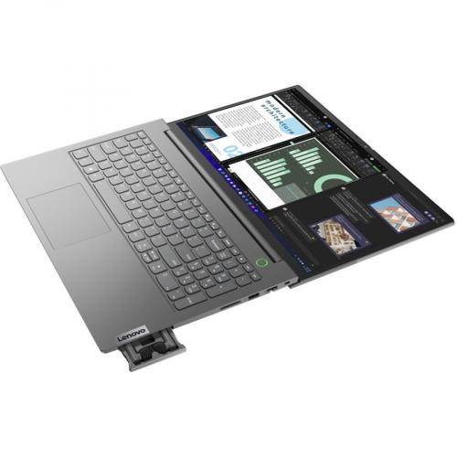 Lenovo ThinkBook 15 15.6" Notebook Intel Core I5 1235U 8GB RAM 256GB SSD Mineral Gray   1920 X 1080 Full HD Display   In Plane Switching (IPS) Technology   Intel Core I5 1235U Deca Core   8 GB RAM   256 GB SSD Alternate-Image6/500