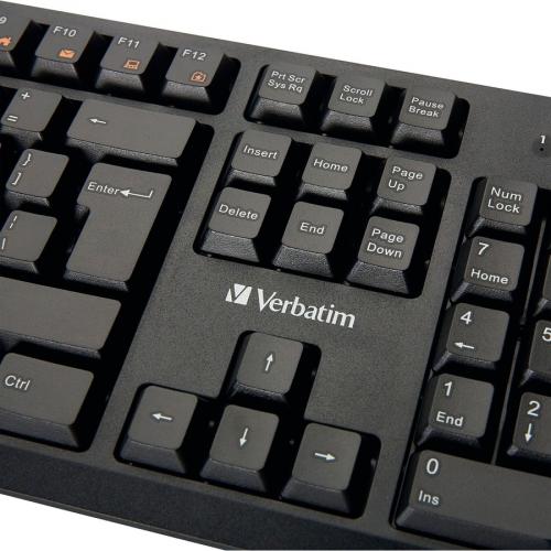Verbatim Wired Keyboard And Mouse Alternate-Image6/500