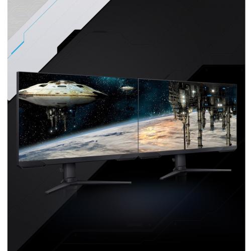 Samsung Odyssey G3 S24AG320NN 24" Class Full HD Gaming LCD Monitor   16:9   Black Alternate-Image6/500