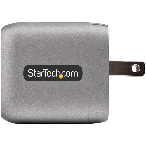 StarTech.com 30W USB C Wall Charger, Portable GaN Charger W/ USB Power Delivery Fast Charging, USB IF Certified, 6ft Cable, USB C Charger Alternate-Image6/500