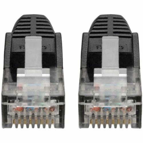 Eaton Tripp Lite Series Cat6 Gigabit Snagless Molded (UTP) Ethernet Cable (RJ45 M/M), PoE, Black, 7 Ft. (2.13 M) Alternate-Image6/500