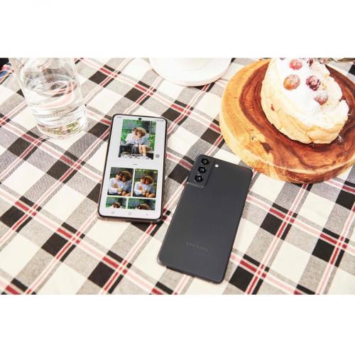 Samsung Galaxy S21 FE 5G SM G990U 128 GB Smartphone   6.4" Dynamic AMOLED Full HD Plus 2400 X 1080   Octa Core (   Android 12   5G   Graphite Alternate-Image6/500