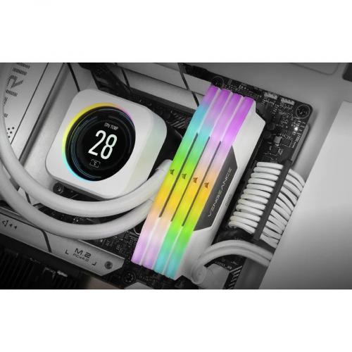 Corsair Vengeance RGB 32GB (2 X 16GB) DDR5 SDRAM Memory Kit Alternate-Image6/500