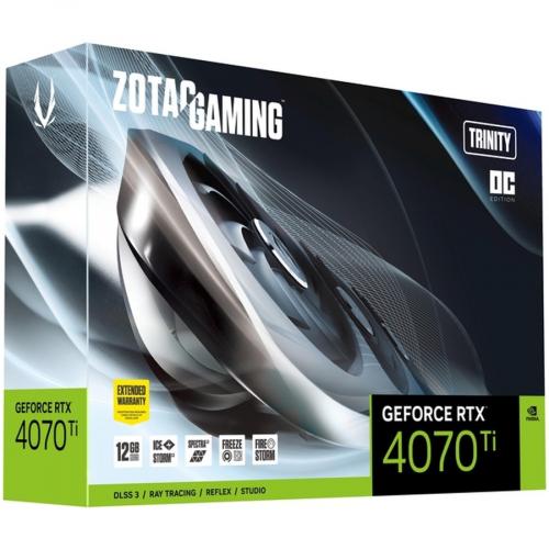 Zotac NVIDIA GeForce RTX 4070 Ti Graphic Card   12 GB GDDR6X Alternate-Image6/500