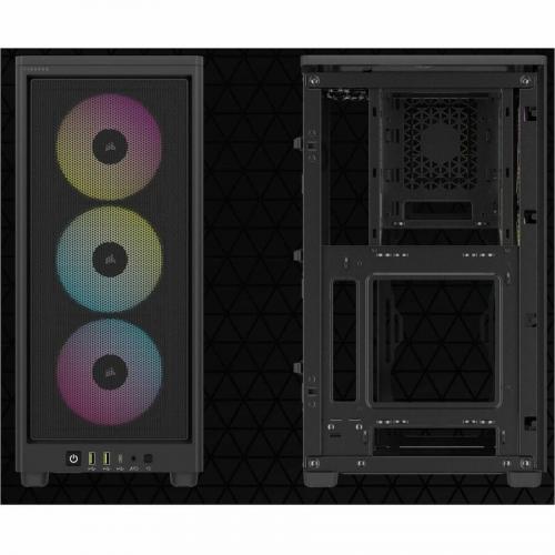 Corsair 2000D RGB AIRFLOW Mini ITX PC Case   Black Alternate-Image6/500