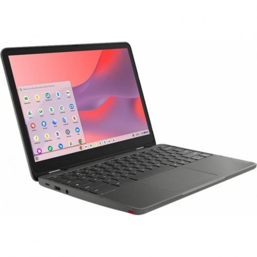 Lenovo 500e Yoga Chromebook Gen 4 82W40009US 12.2" Touchscreen Convertible 2 In 1 Chromebook   WUXGA   Intel N100   4 GB   32 GB Flash Memory   Graphite Gray Alternate-Image6/500