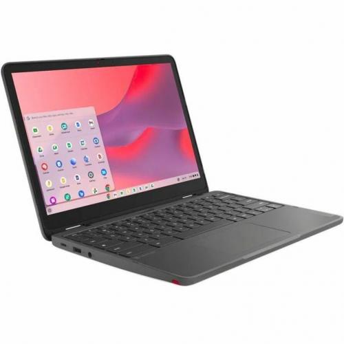 Lenovo 500e Yoga Chromebook Gen 4 82W4000AUS 12.2" Touchscreen Convertible 2 In 1 Chromebook   WUXGA   Intel N100   4 GB   32 GB Flash Memory   Graphite Gray Alternate-Image6/500