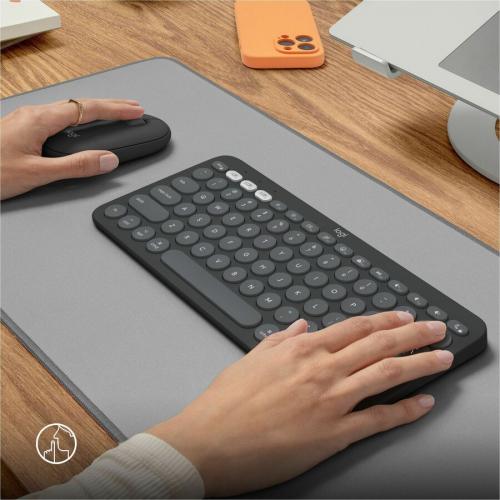 Logitech Pebble 2 Combo For Mac Wireless Keyboard And Mouse Alternate-Image6/500