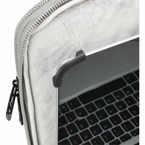 Swissdigital Design Carrying Case (Sleeve) For 14" Apple Notebook, MacBook Pro, Smartphone, Tablet, Digital Text Reader   Gray, Light Gray Alternate-Image6/500