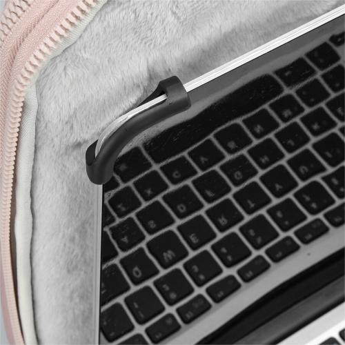 Swissdigital Design Carrying Case (Sleeve) For 14" Apple Notebook, MacBook Pro, Smartphone, Tablet, Digital Text Reader   Pink, Pale Pink Alternate-Image6/500