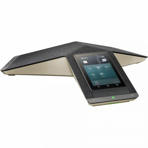 Poly Trio C60 IP Conference Station   Corded/Cordless   Wi Fi   Tabletop   Black   TAA Compliant Alternate-Image6/500