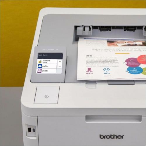 Brother Workhorse HL L8245CDW Digital Color Printer With Duplex Printing And Wireless Networking Alternate-Image6/500