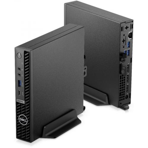 Dell OptiPlex 7000 7010 Micro Plus Micro Tower Thin Client   Intel Core I3 (13th Gen) I3 13100T Quad Core (4 Core) 2.50 GHz   Black Alternate-Image6/500