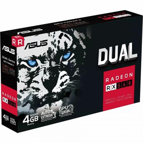 Asus AMD Radeon RX 560 Graphic Card   4 GB GDDR5 Alternate-Image6/500
