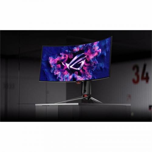 Asus ROG Swift PG34WCDM 34" Class UW QHD Curved Screen Gaming OLED Monitor   21:9 Alternate-Image6/500
