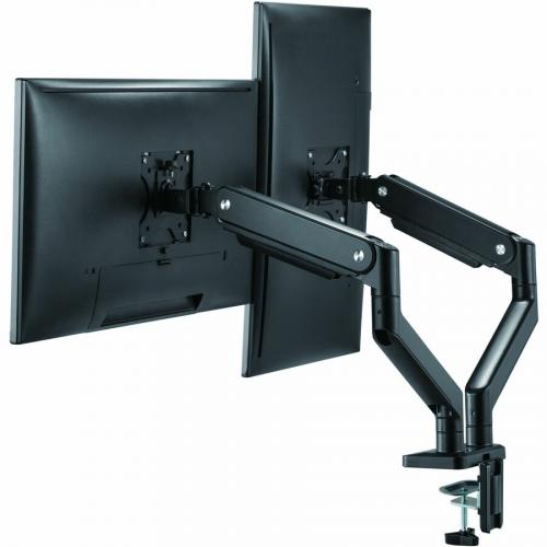 Rocstor ErgoReach Mounting Arm For LED Display, LCD Display, Monitor   Matt Black   Landscape/Portrait Alternate-Image6/500