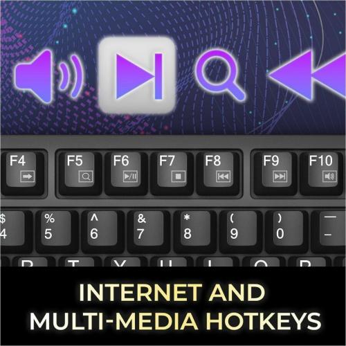 Adesso Multi OS Mechanical Keyboard With CoPilot AI Hotkey Alternate Image6/500