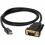 6ft Mini DisplayPort 1.1 Male To VGA Male Black Cable For Resolution Up To 1920x1200 (WUXGA) Alternate-Image7/500