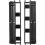 Tripp Lite By Eaton High Capacity Vertical Cable Manager   Deep Double Finger Duct With Cover, Single Sided, 6 In. Wide, Black, 7 Ft. (2.2 M) Alternate-Image7/500