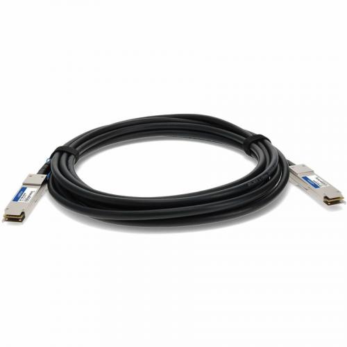 AddOn Cisco&reg; QSFP H40G CU1M Compatible TAA Compliant 40GBase CU QSFP+ Direct Attach Cable (Passive Twinax, 1m) Alternate Image7/500