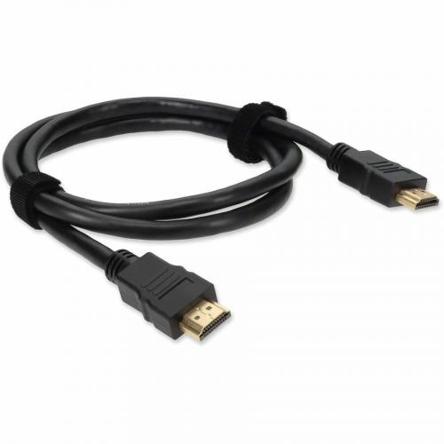 6ft HDMI 1.4 Male To HDMI 1.4 Male Black Cable Which Supports Ethernet For Resolution Up To 4096x2160 (DCI 4K) Alternate-Image7/500