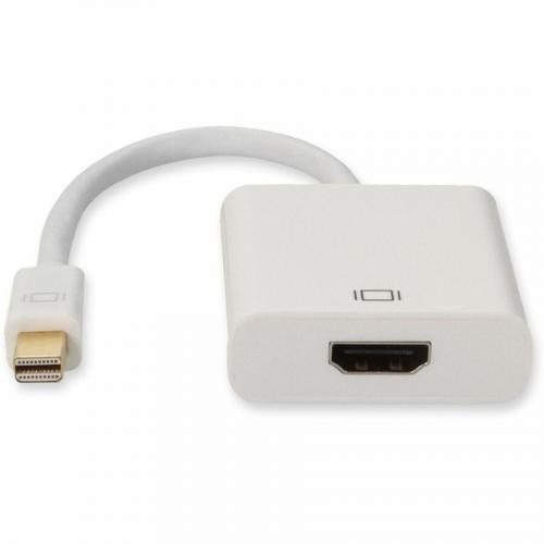 Mini DisplayPort 1.1 Male To HDMI 1.3 Female White Adapter For Resolution Up To 2560x1600 (WQXGA) Alternate-Image7/500