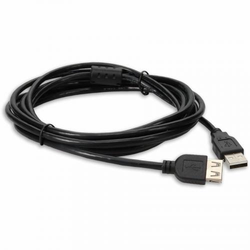 AddOn 10ft USB 2.0 (A) Male To Female Black Cable Alternate-Image7/500