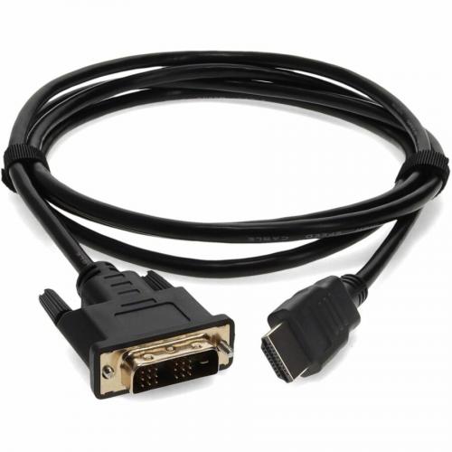 5PK HDMI 1.3 Male To DVI D Single Link (18+1 Pin) Female Black Adapters For Resolution Up To 1920x1200 (WUXGA) Alternate Image7/500
