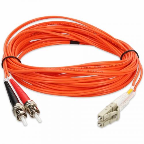 AddOn 3m LC (Male) To ST (Male) Orange OM1 Duplex Fiber OFNR (Riser Rated) Patch Cable Alternate-Image7/500