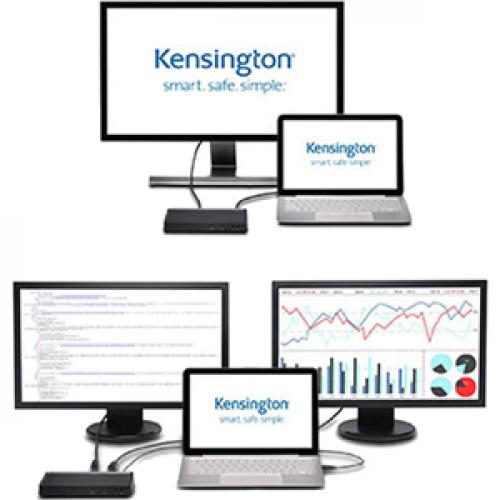 Kensington SD3600 5Gbps USB 3.0 Dual 2K Docking Station   HDMI/DVI I/VGA   Windows Alternate-Image7/500