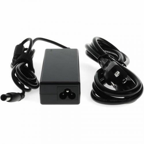 Dell 332 1831 Compatible 65W 19.5V At 3.34A Black 7.4 Mm X 5.0 Mm Laptop Power Adapter And Cable Alternate Image7/500